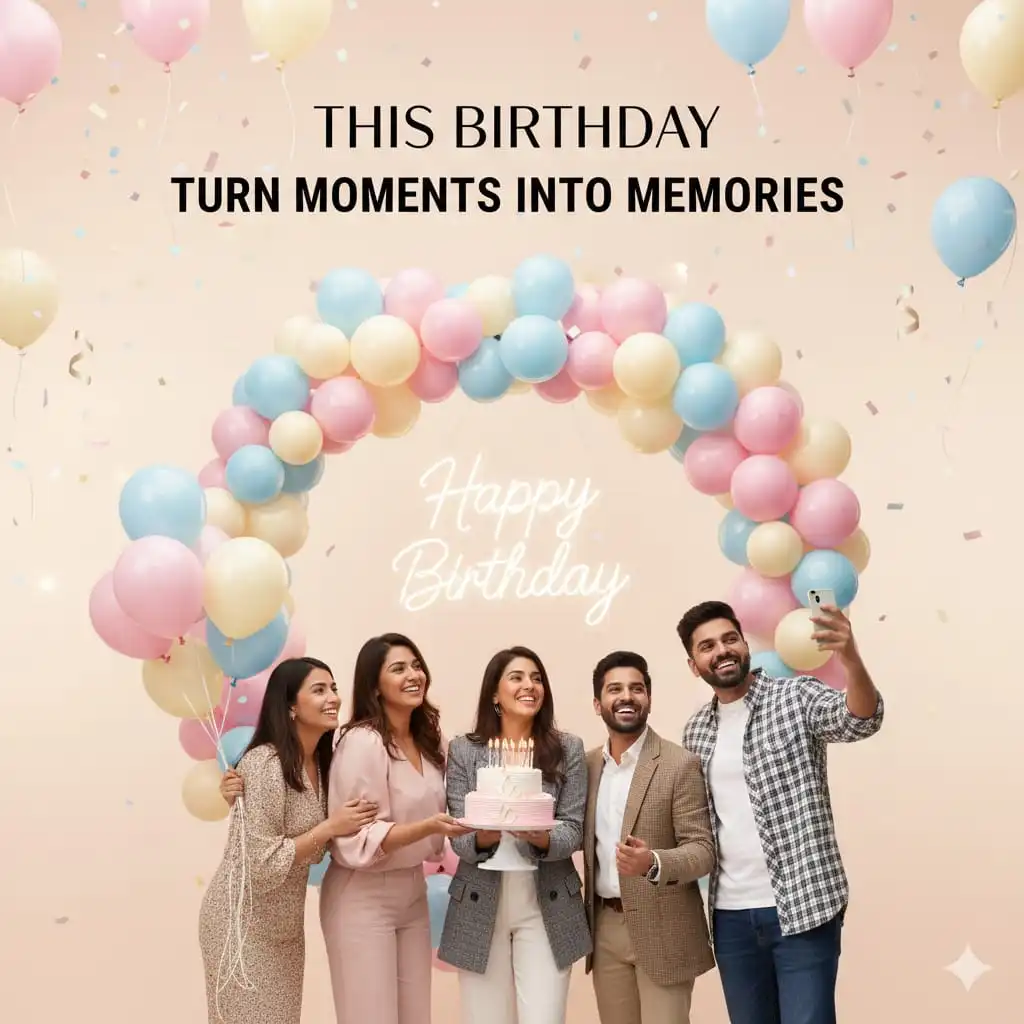 Birthday party decoration services by Funtook