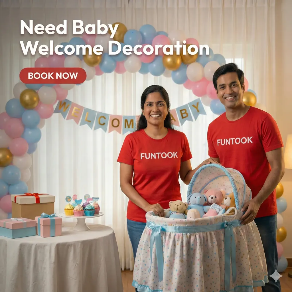 Newborn baby welcome decoration services